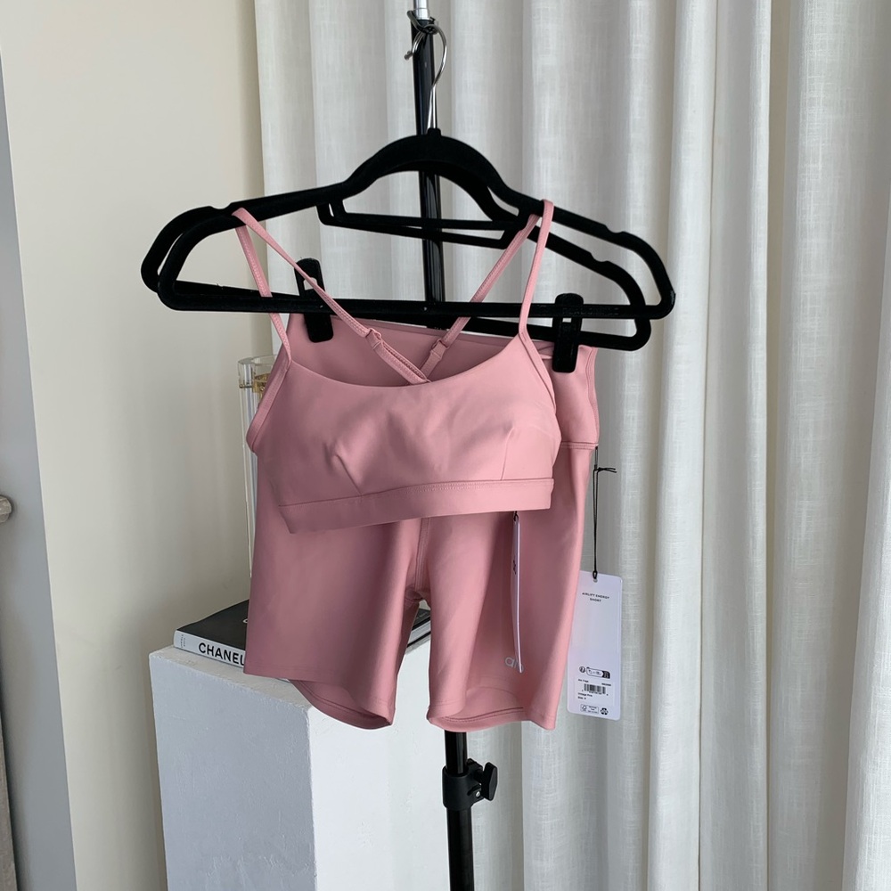 Pink Two Piece Workout Set